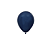Balão Happy Day Azul Naval Redondo 9" Bexiga Decoração 50un - Imagem 1