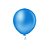 Balão Pic Pic Liso Azul 12" Bexiga Decoração Festa 12unid - Imagem 2