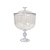 Taça Americana Transparente Acrílica 1.250ml C/Tampa Sobremesas - Imagem 1