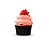 Forma P/Cupcake Bolinho Preto Papel Forneáveis Festas 45un - Imagem 1