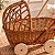 Carrinho De Bebê De Vime Médio Decorativo Para Festa Jardim - Imagem 9