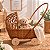 Carrinho De Bebê De Vime Médio Decorativo Para Festa Jardim - Imagem 7