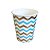 COPO DE PAPEL  250ML METALIZADO CHEVRON MAKE+ - Imagem 2