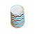 COPO DE PAPEL  250ML METALIZADO CHEVRON MAKE+ - Imagem 6