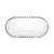 Bandeja Oval Com Bolinhas Cristal Decorativa 30x15 - Imagem 2