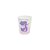 Copo De Papel Sereia 180ml Descartável Festas 8un - Imagem 1