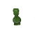 Tubete Dinossauro Verde Decoração Baleiro Plástico 10unid - Imagem 3