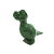 Tubete Dinossauro Verde Decoração Baleiro Plástico 10unid - Imagem 2