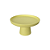 Mini Prato Chicago Amarelo Candy Fosco Decorativo Cerâmica - Imagem 1