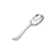 Colher Sobremesa Classic Prata Decoração Elegante 10un - Imagem 1
