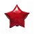 Balão Estrela Holográfico Vermelho 18" 45cm Metalizado Festa - Imagem 1