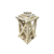 Lanterna De Pinus Natural Pequeno Decorativa 34x19x19 - Imagem 2