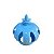 Coroa De Plástico Azul Bebê Decorativa Enfeite Festas - Imagem 3