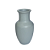 Vaso Lindoia Cinza Cerâmica Decorativo Elegante Cerâmica - Imagem 1