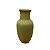 Vaso Lindoia Verde Eucalipto Cerâmica Decorativo Cerâmica - Imagem 1
