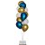 Suporte Para Decoração De Balões 12 Varetas Base MDF - Imagem 1