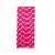 Canudo Corações Branco Pink Decoração Festa 12un - Imagem 1
