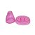 BOLEIRA COGUMELO CLEAN MEDIO ROSA - Imagem 2