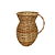 Vaso Jarro De Vime Decorativo Festa Casamento - Imagem 2