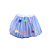 Saia Tule Bandeirinha Colorida 35cm Branco Festa Junina - Imagem 8