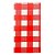 Toalha Xadrez Vermelho 1,37x1,83 Decoração Mesas Festa Junina - Imagem 1