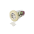 Redoma Led Com Flor Vermelha Acrílico Decorativa Festa - Imagem 3