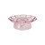 Boleira Flor com Pé Glitter Rosa Bebê Só Boleiras - Imagem 1