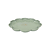 Bandeja Flor Verde Menta Só Boleiras Decorativo - Imagem 1