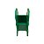 Cachepot Milho Verde Escuro Com Amarelo MDF Decorativo - Imagem 2