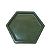 Kit Festa Mosaico Verde Musgo Peças Decorativas Mesa Só Boleiras - Imagem 3