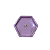 Kit Festa Mosaico Lilas Chic Peças Decorar Mesa Só Boleiras - Imagem 2