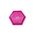 Kit Festa Mosaico Fucsia Peças Decorativas Mesa Só Boleiras - Imagem 5