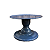Kit Festa Mosaico Azul Gris Peças Decorativas Mesa Só Boleiras - Imagem 3