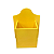 Cachepot Vila Festa Junina Amarelo Decorativo MDF - Imagem 3
