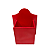 Cachepot Vila Festa Junina Vermelho Decorativo MDF - Imagem 3