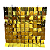 Kit 30 Placas Shimmer Fundo Transparente Dourado Liso 180x150 - Imagem 1