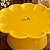 Boleira Flor Grande Com Pé Só Boleiras Amarelo Gema Festa - Imagem 5