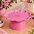 Boleira Flor Grande Com Pé Só Boleiras Rosa Festa - Imagem 1