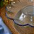 Boleira Flor Grande Com Pé Glitter Azul Bebê Só Boleiras - Imagem 5