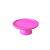 Prato Bahamas Peq Pé Simples Pink Fosco Decoração - Imagem 1