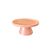 Prato Bahamas Peq Pé Simples Flamingo Fosco Decoração - Imagem 1