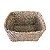 Cesto De Palha Retangular Grande 28CM Decoração - Imagem 3