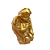 Anjo Decorativo De Plástico Dourado Enfeite Festas - Imagem 2
