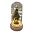 Redoma Led Com a Nossa Senhora Aparecida Acrílico Decorativa Festas - Imagem 1