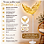 Borboleta Led Bivolt Det Dourado 100 Cm Não Movimenta Enfeite - Imagem 6
