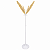 Borboleta Led Bivolt Det Dourado 60 Cm Não Movimenta Enfeite - Imagem 4