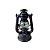 Lampião De Led Pequeno Preto Decorativo Festas 19,5CM - Imagem 2