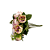 Buque Peonia Lilás Decorativa Flores Artificiais Decoração - Imagem 3