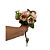 Buque Peonia Lilás Decorativa Flores Artificiais Decoração - Imagem 2