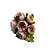 Buque Peonia Lilás Decorativa Flores Artificiais Decoração - Imagem 3